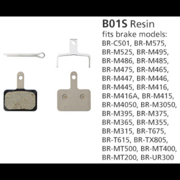 Shimano BR−M9120 / M8120 RESIN PAD (N03A)